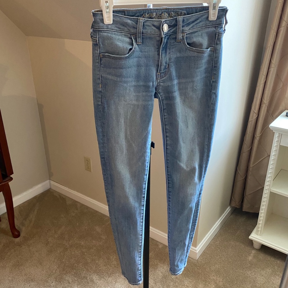 SIZE 2 American Eagle Super Super Stretch Jeggings
